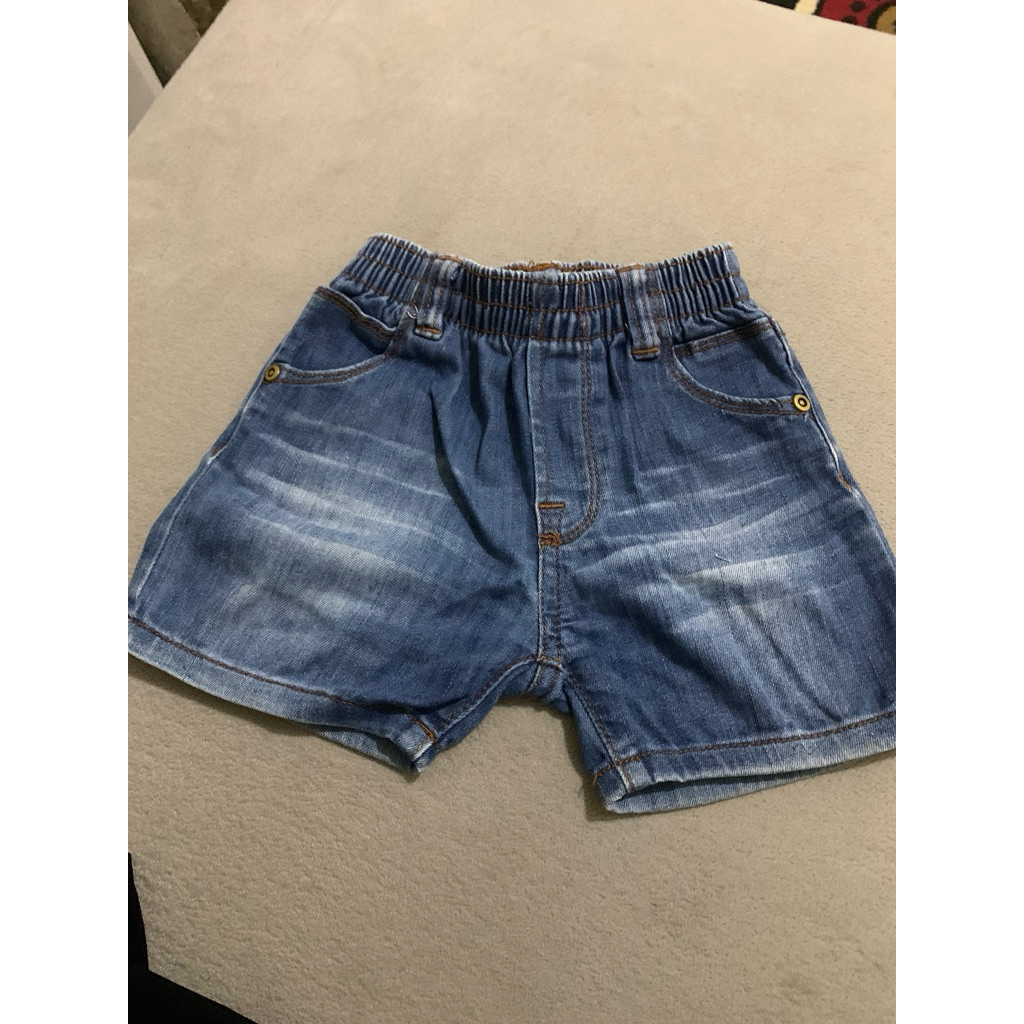 JSP celana pendek jeans anak laki laki