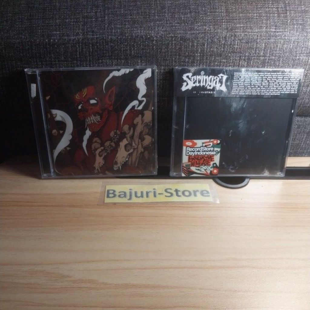 CD "SERINGAI"/Sepaket Album "ANASTASIS" + "SEPERTI API"/Segel/Sealed/New/Original/Exclusive Release 