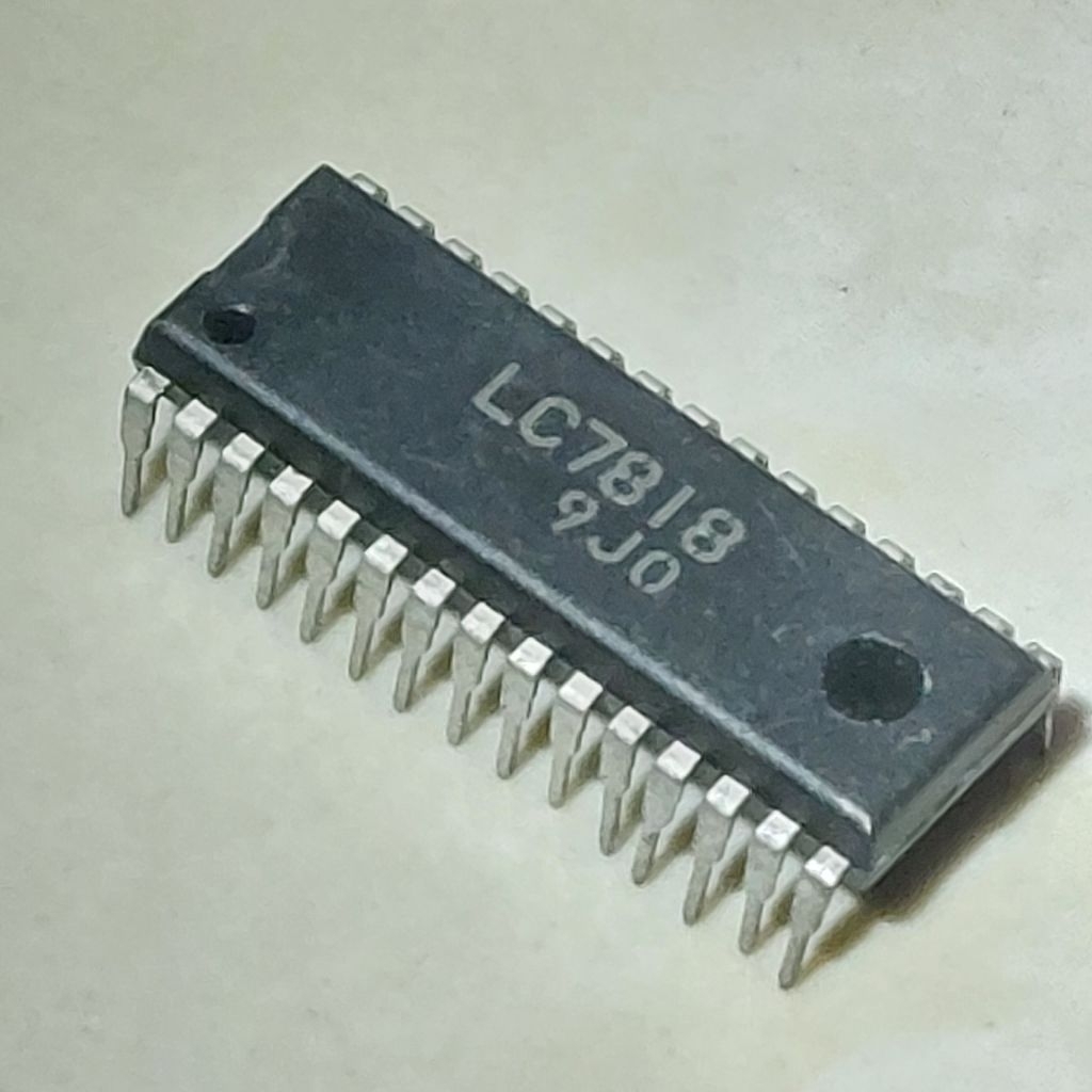 LC7818 Dip-30 Tancap LC 7818 Sanio IC Function Switch LED Display Audio Mute Control Amplifier Recei