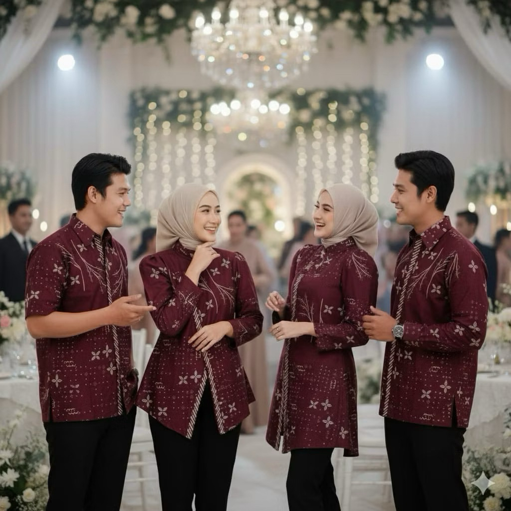 JUMBO BAJU TUNIK WANITA BATIK SOFT MODERN MONALISA