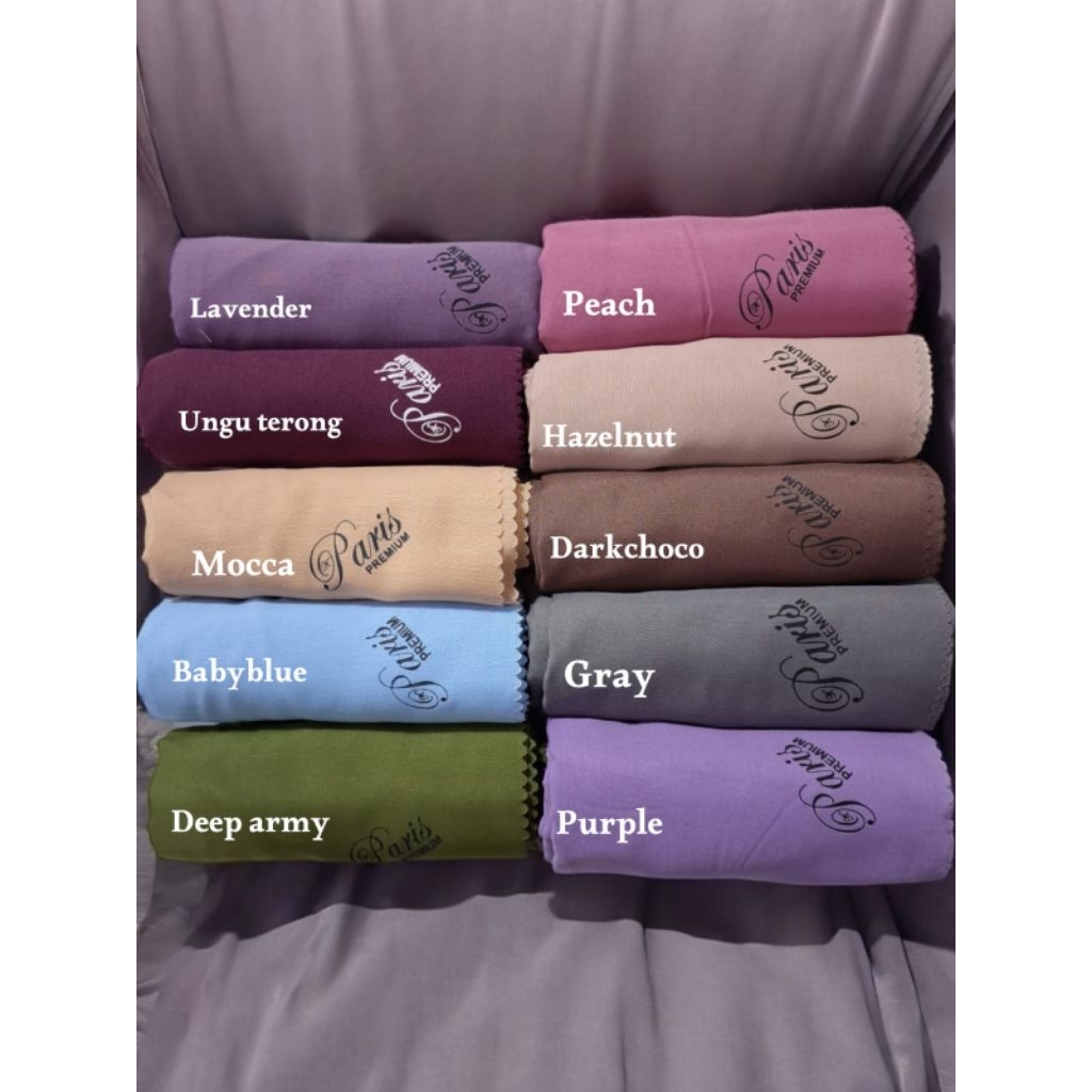 Paris Premium by Kayla Scarf Hijab Segi Empat