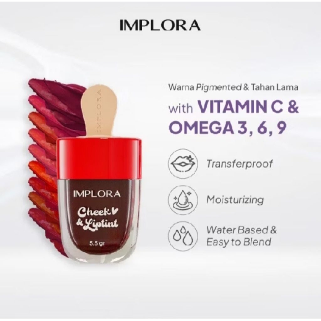Implora Lip Tint Origional/Implora Murah/ Implora Harga Grosir/Original Implora