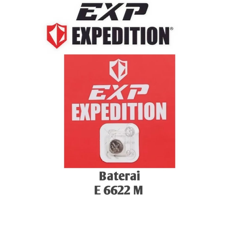 Baterai Original untuk jam tangan Expedition Type E 6622 M