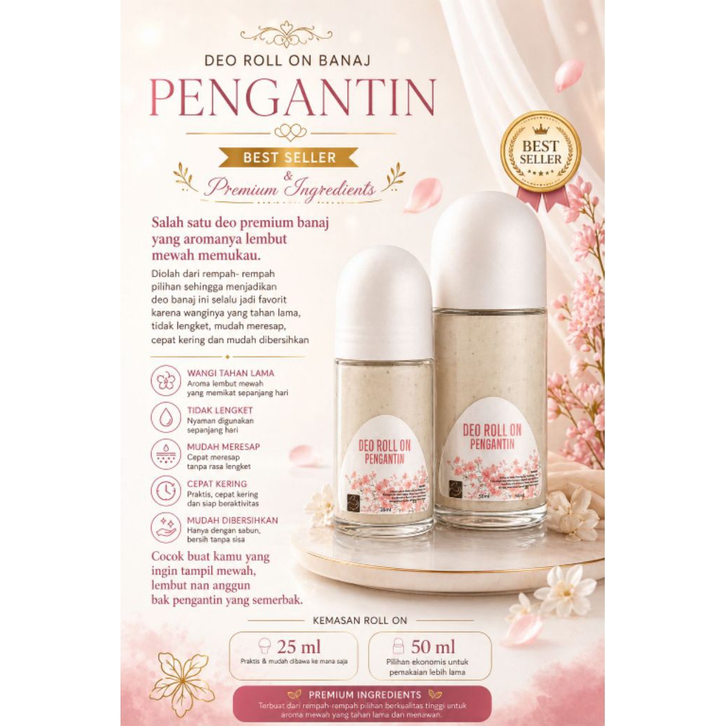 BANAJ Parfum pengantin / BANAJ Deo pengantin