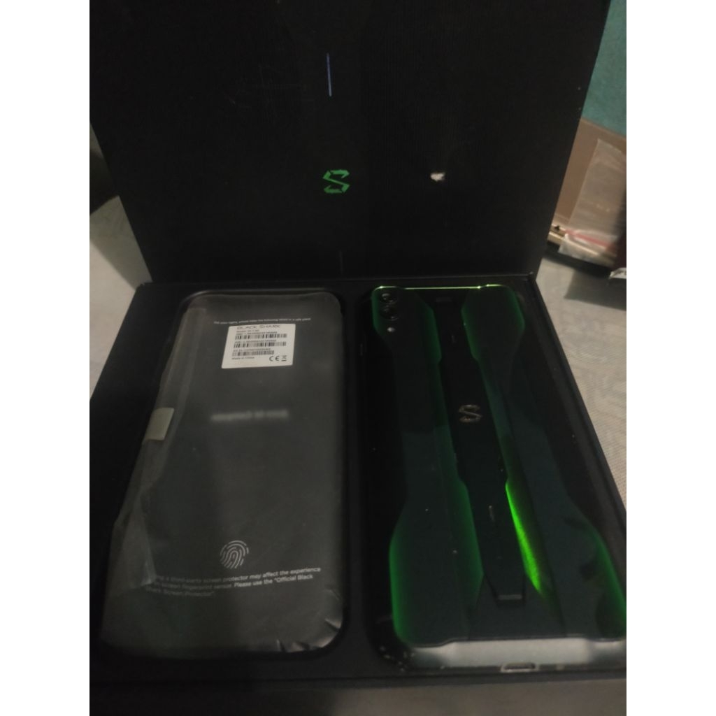 Frame Housing Cabutan Ori Black Shark plus box baca deskripsi