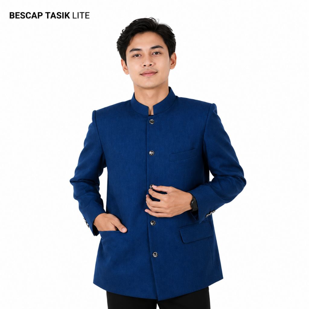 Jasko Pria Dewasa Jasko Navy Polos Jasko Motif Saku Tutup Bescap Bapak Bescap Pria