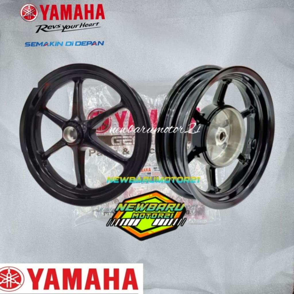 Cast wheel velg depan belakang Yamaha Grand Filano Original Yamaha ygp