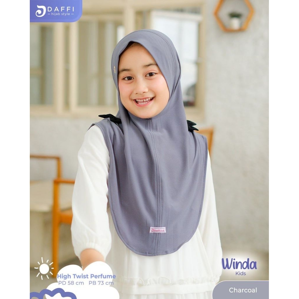 Hijab Instant Anak  Winda by Daffi Hijab