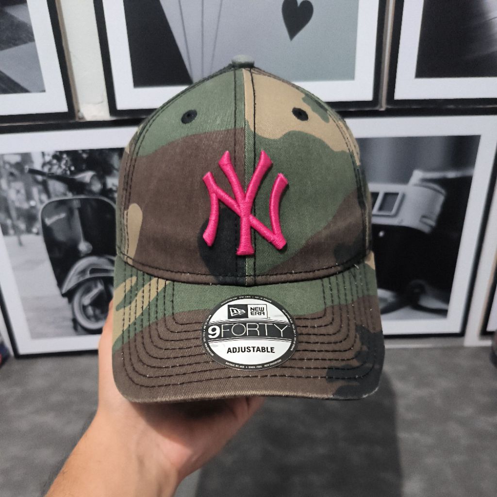 Topi New Era NY Yankees Camo 9Forty Original