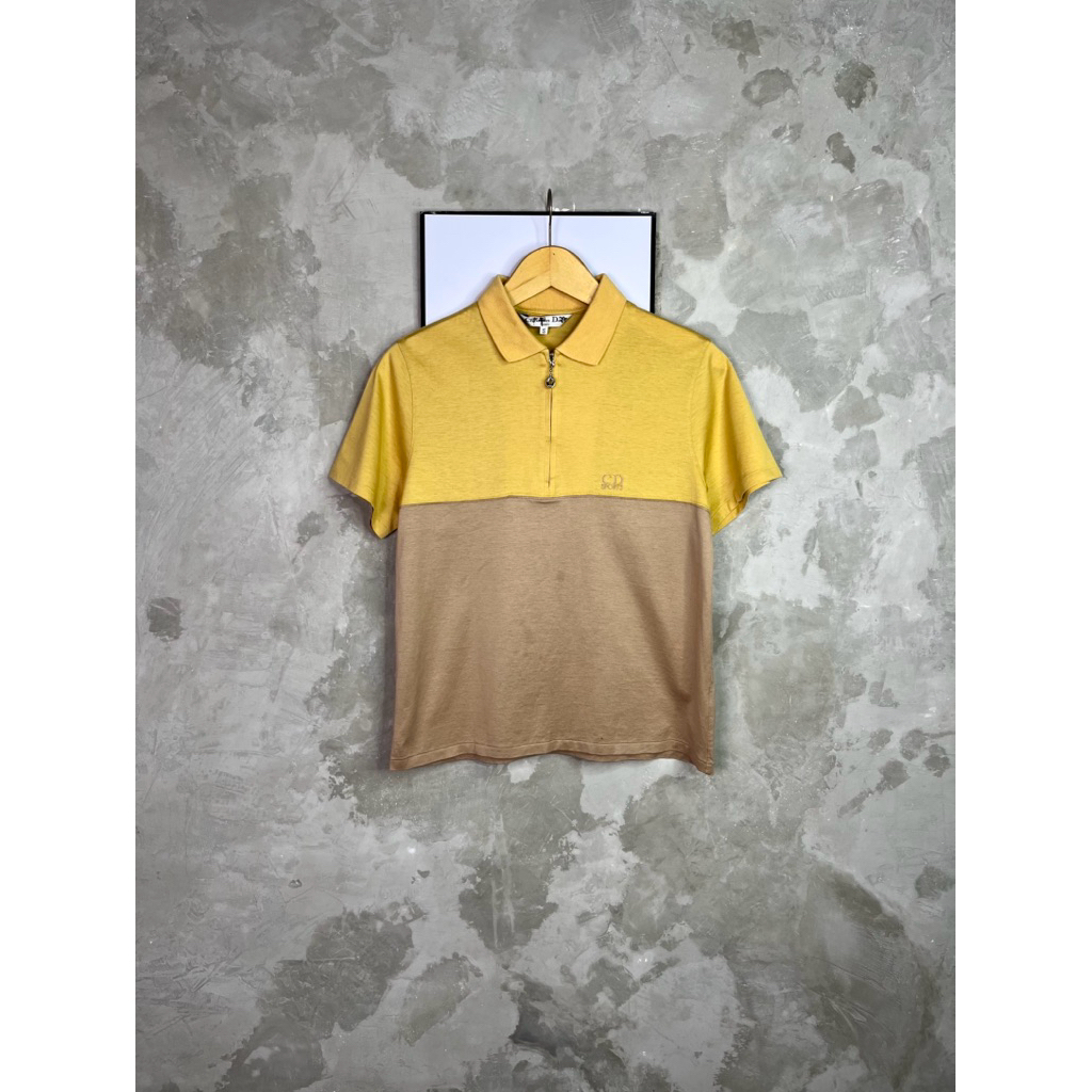 Vintage Christian Dior Sports Colorblock Half Zip Chest Logo