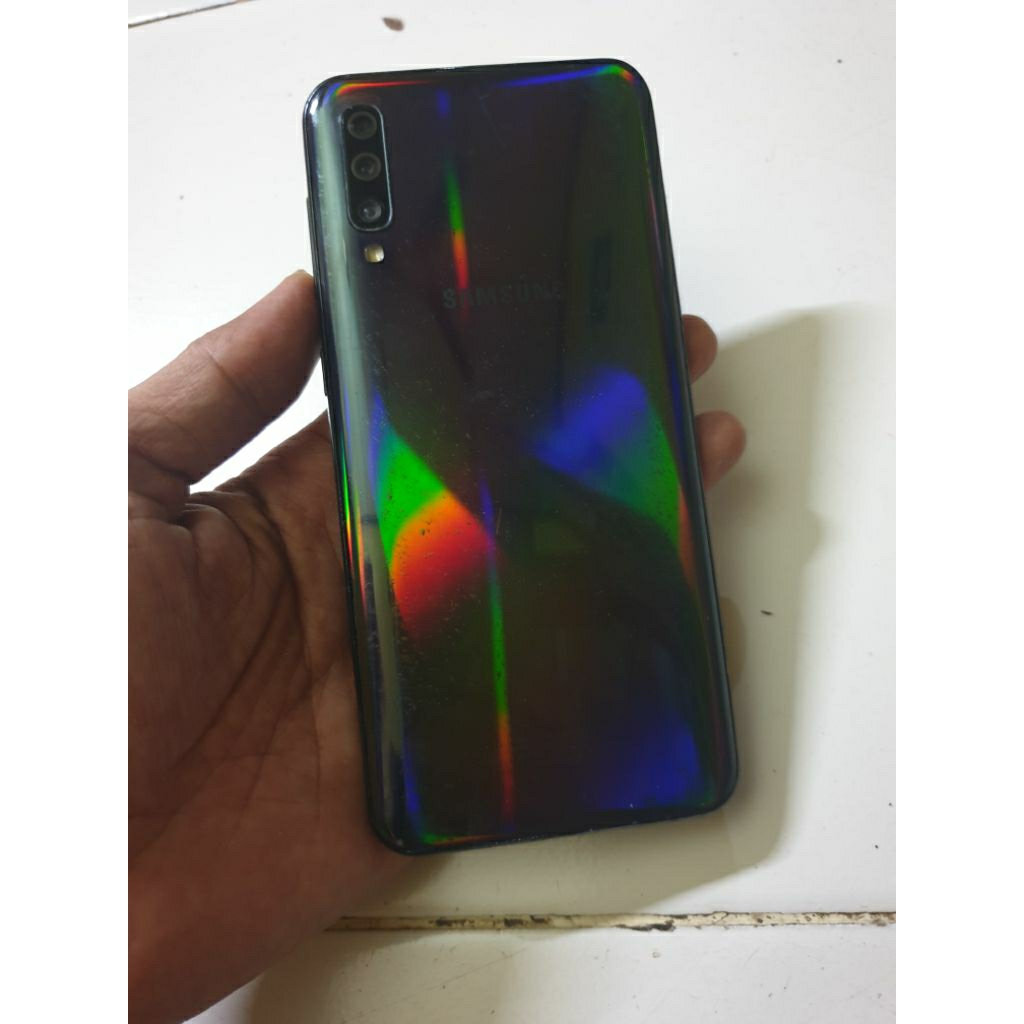 samsung a50  sein mesin hidup normal,,lcd rusak