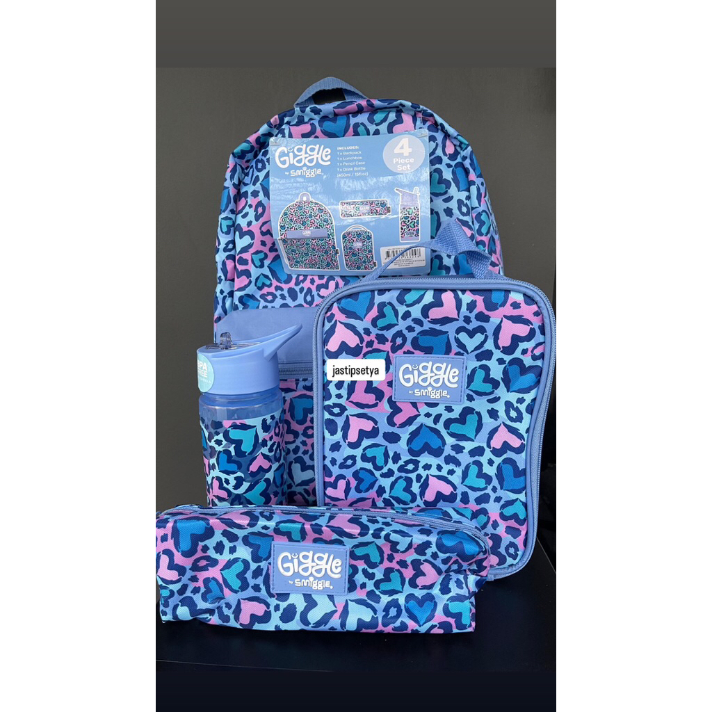Smiggle Giggle set blue