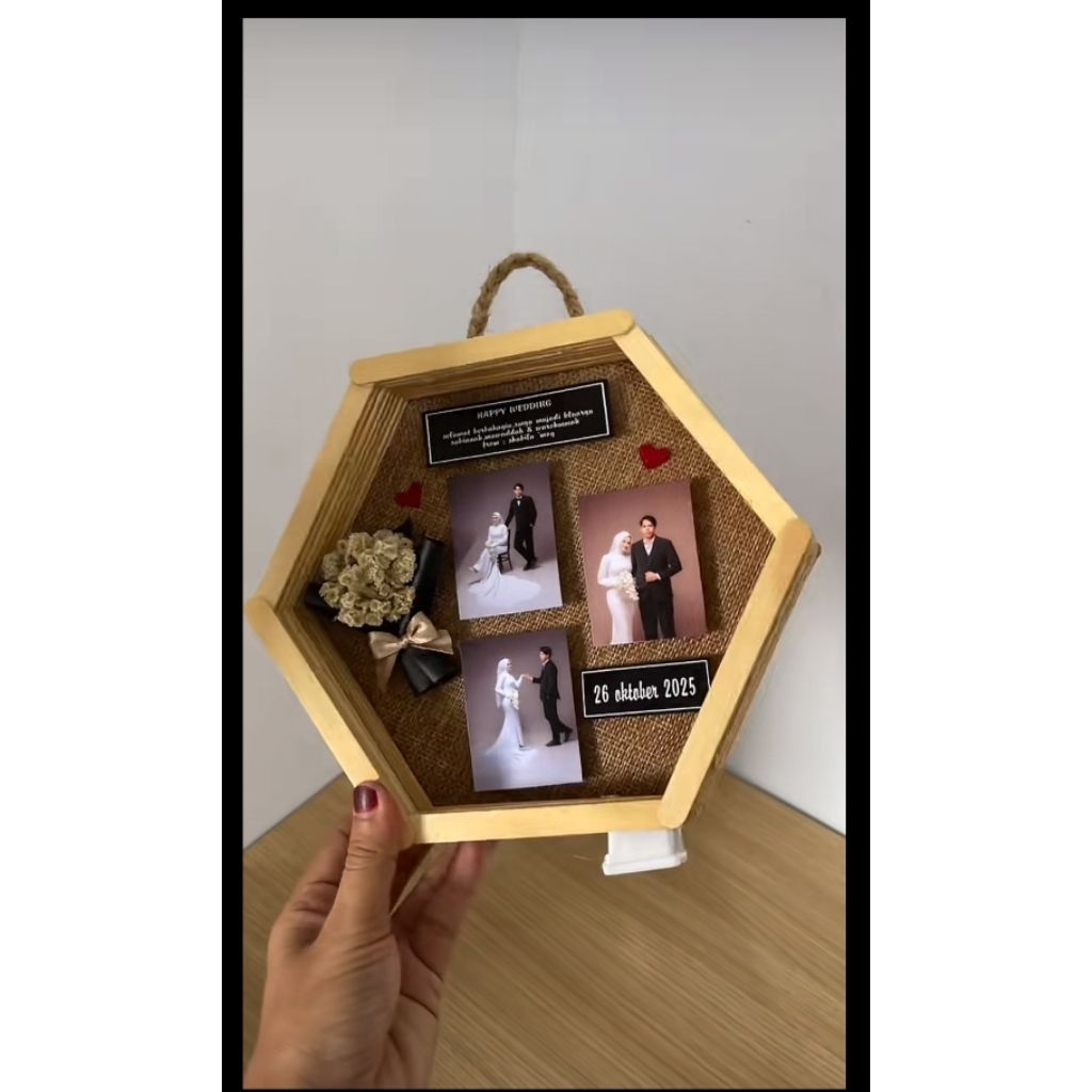 Frame Stik Unik Untuk Kado Apapun Rustik