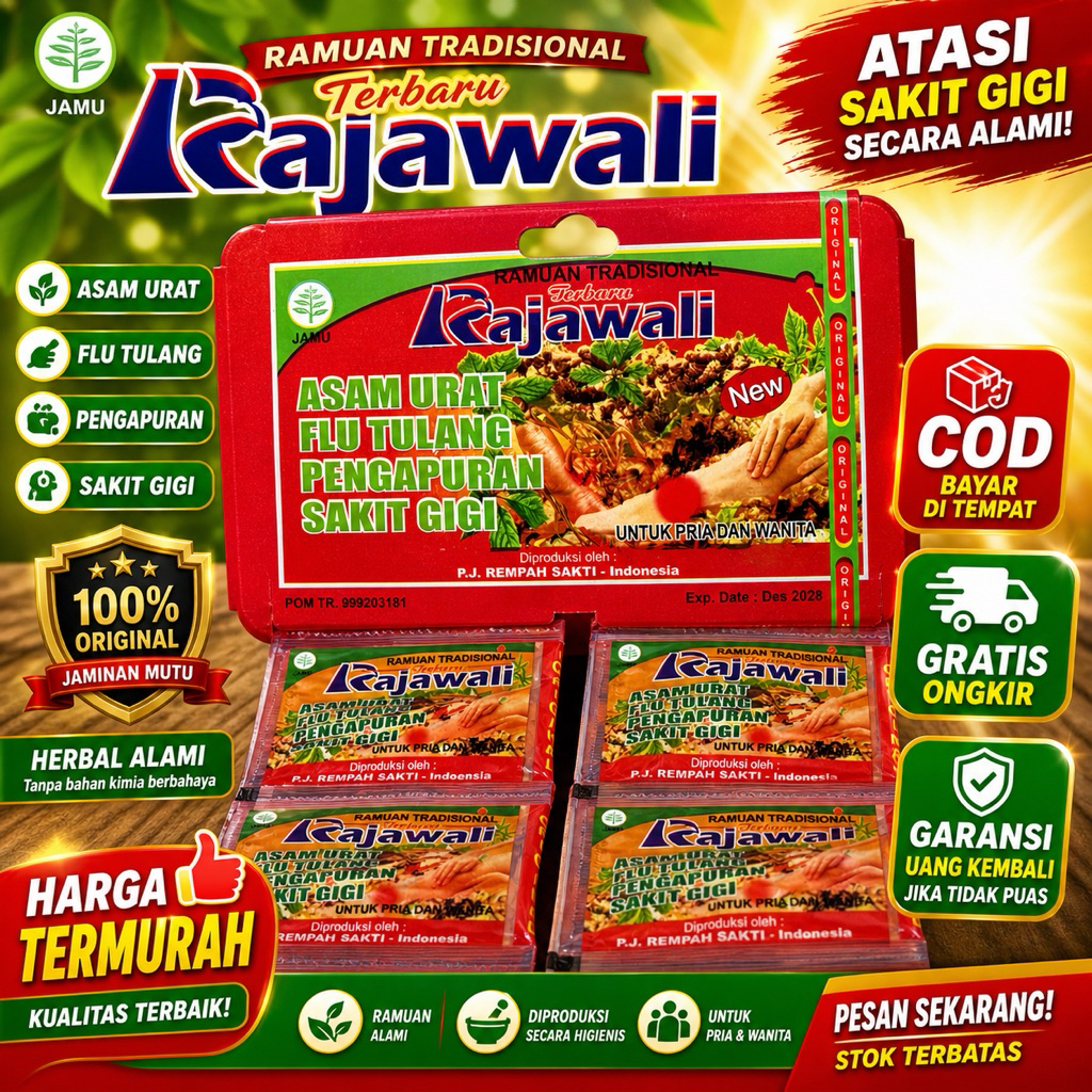Rajawali flu tulang asam urat pengapuran sembuh total