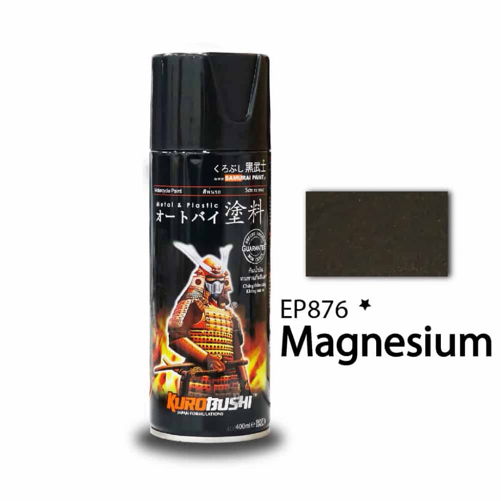 Pilox Samurai Magnesium* || Cat Semprot Body Motor Velg Motor&Rangka Motor