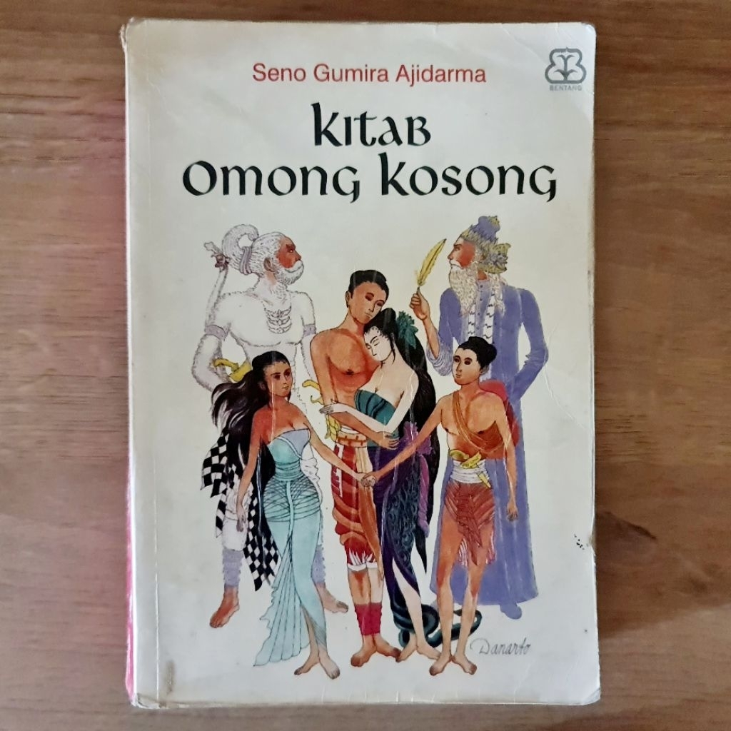 Buku Novel "Kitab Omong Kosong" karya Seno Gumira Ajidarma | Bentang, Cetakan I, Juli 2004