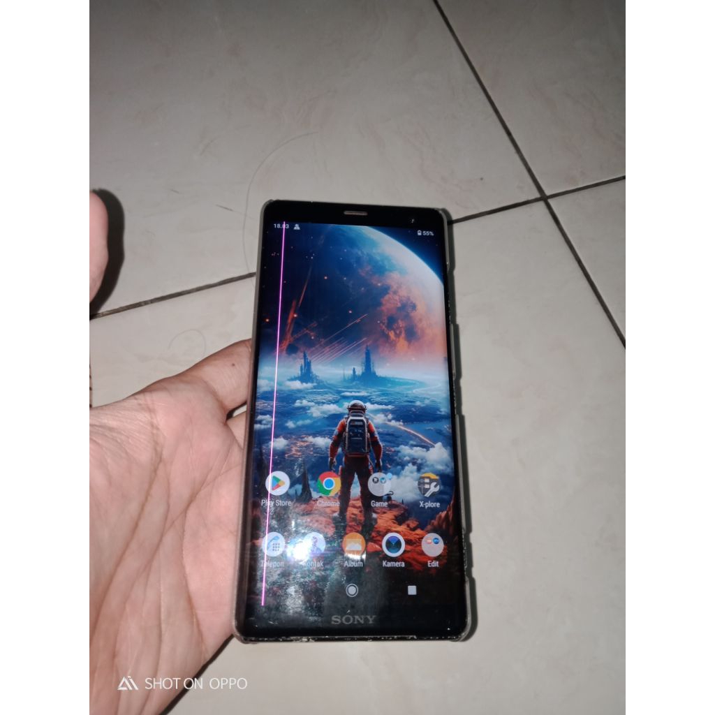 sony xz3 wifi only, minus