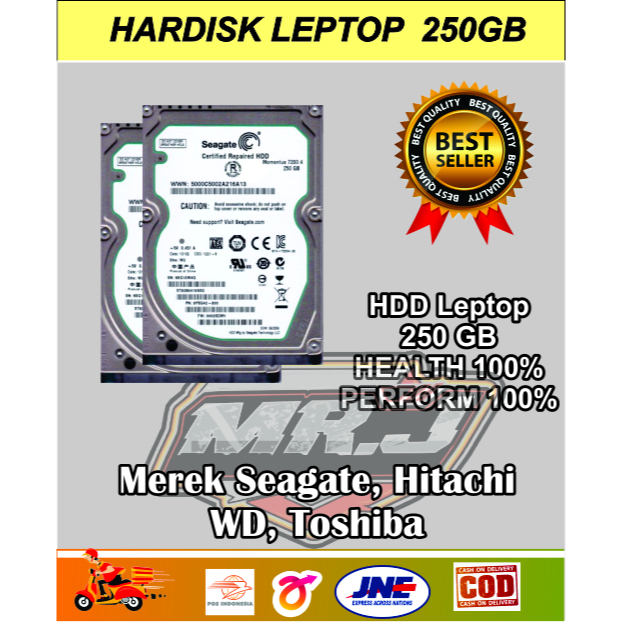 HARDISK Leptop 250GB
