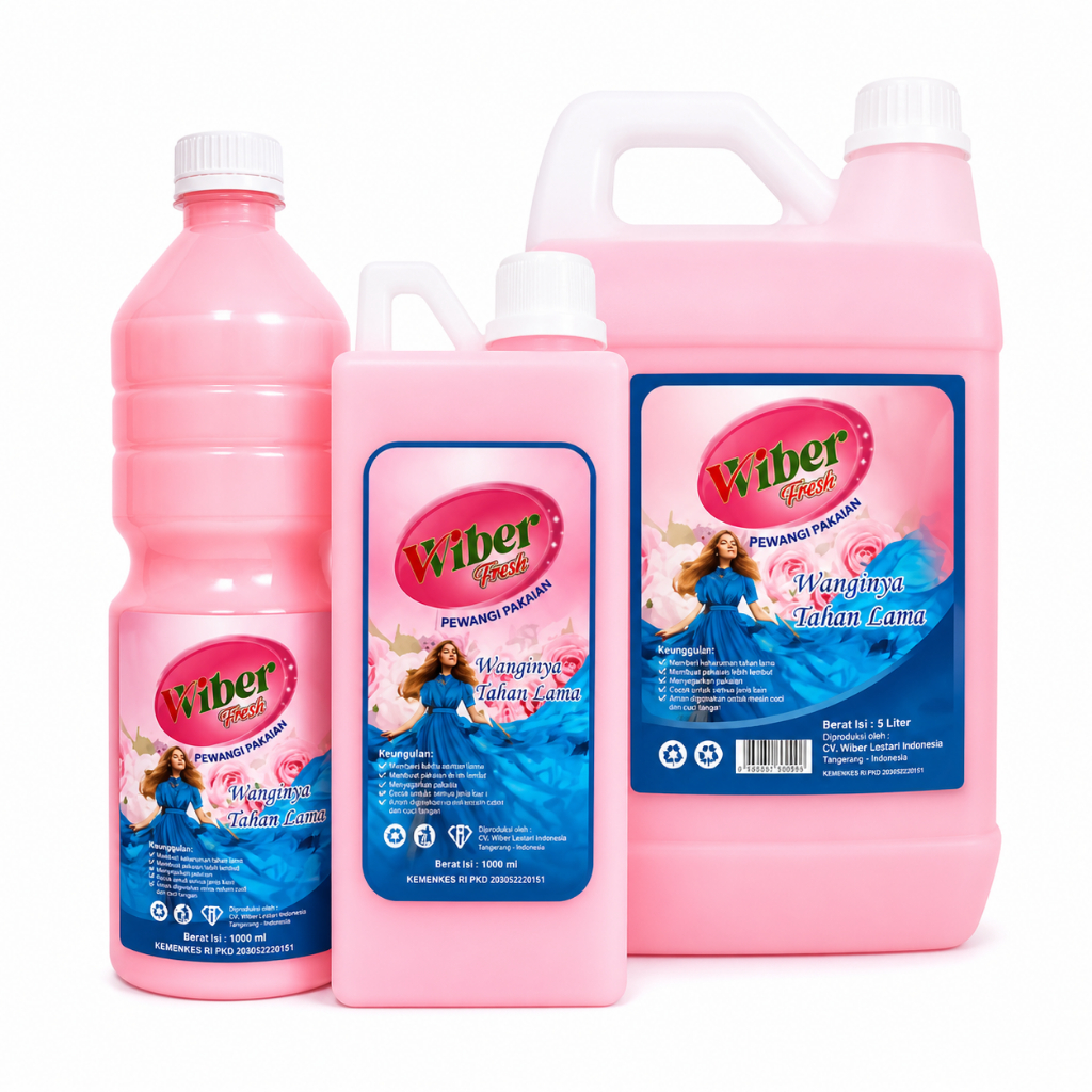 WIBER Softener Pewangi Pelembut Pakaian Premium