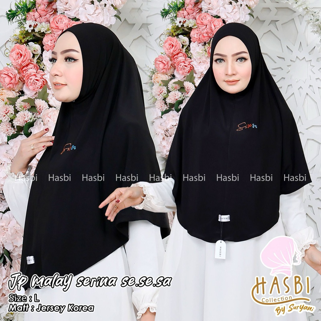 5 PCS Hijab Malay Sisesa Size L/Malay Sisesa