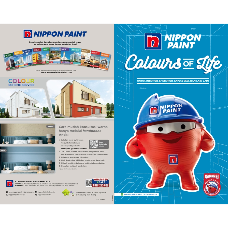 CAT TEMBOK NIPPON PAINT SPOTLESS PLUSS