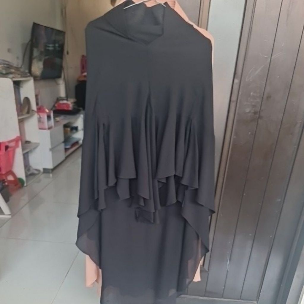 Preloved khimar ceruty babydoll