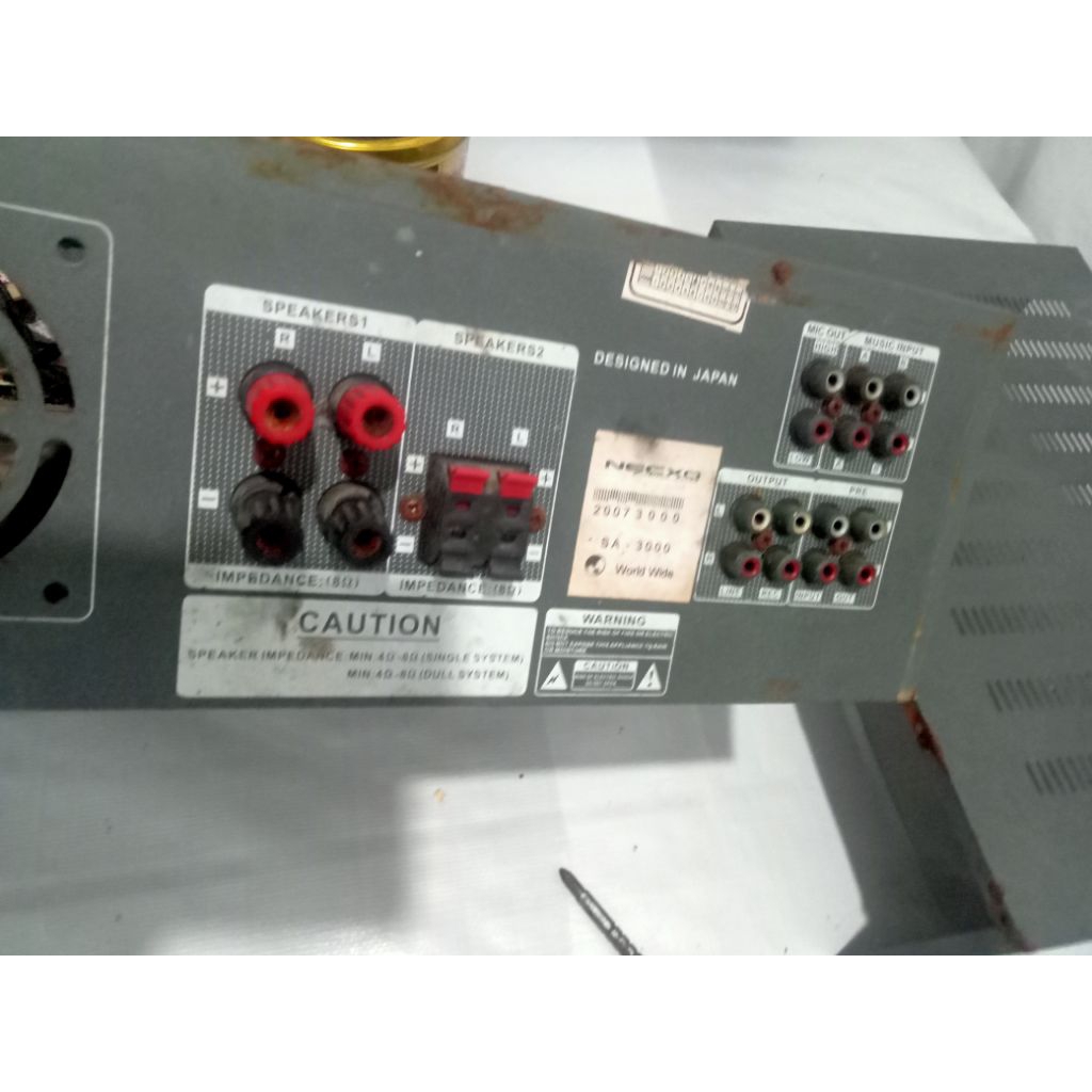 box amplifier bekas