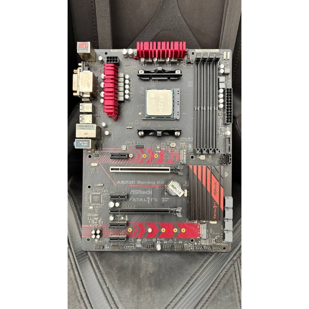 MOTHERBOARD ASROCK FATALITY GAMING K4 + RYZEN 5 2600