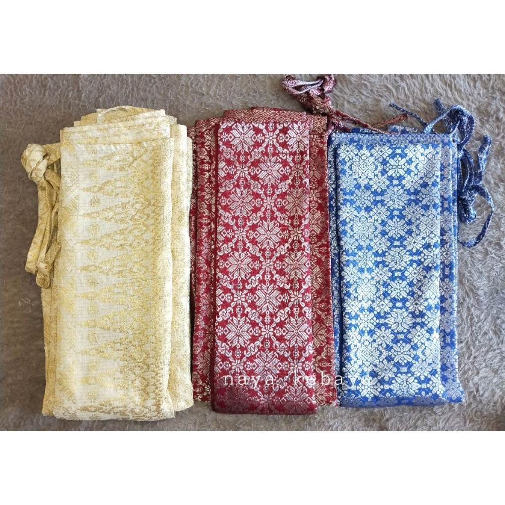 Kamen Couple Lembaran Songket Palembang