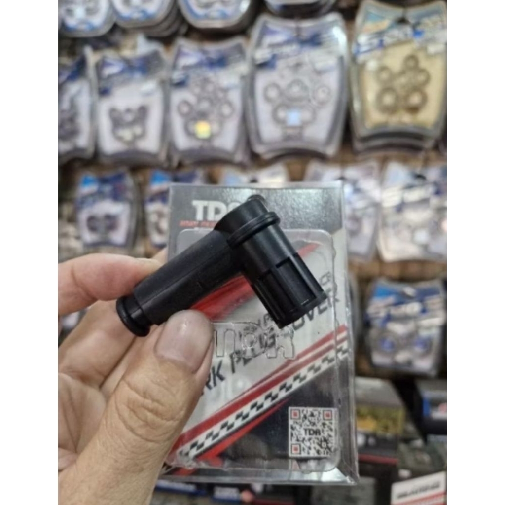 Dop busi tutup busi cangklong busi TDR HONDA TIGER.TIGER REVO ORI ORIGINAL TDR RACING