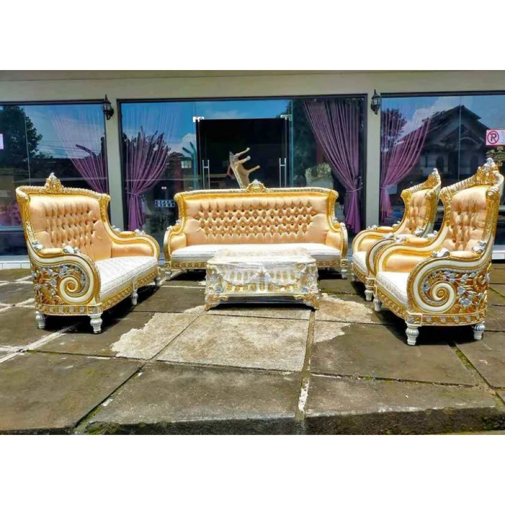 kursi sofa tamu sultan sofa tamu luxory model terbaru kursi jok busa kayu jati jepara