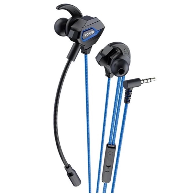 Roker Earphone / Headset Gaming Roker Ak47 SUARA EXTRA LOUD BASS