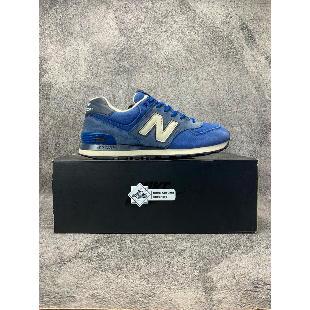 Sepatu Second Casual  New Balance 574 Classic Blue  Size 41,5 insole 26 cm  Original Guarantee 100%