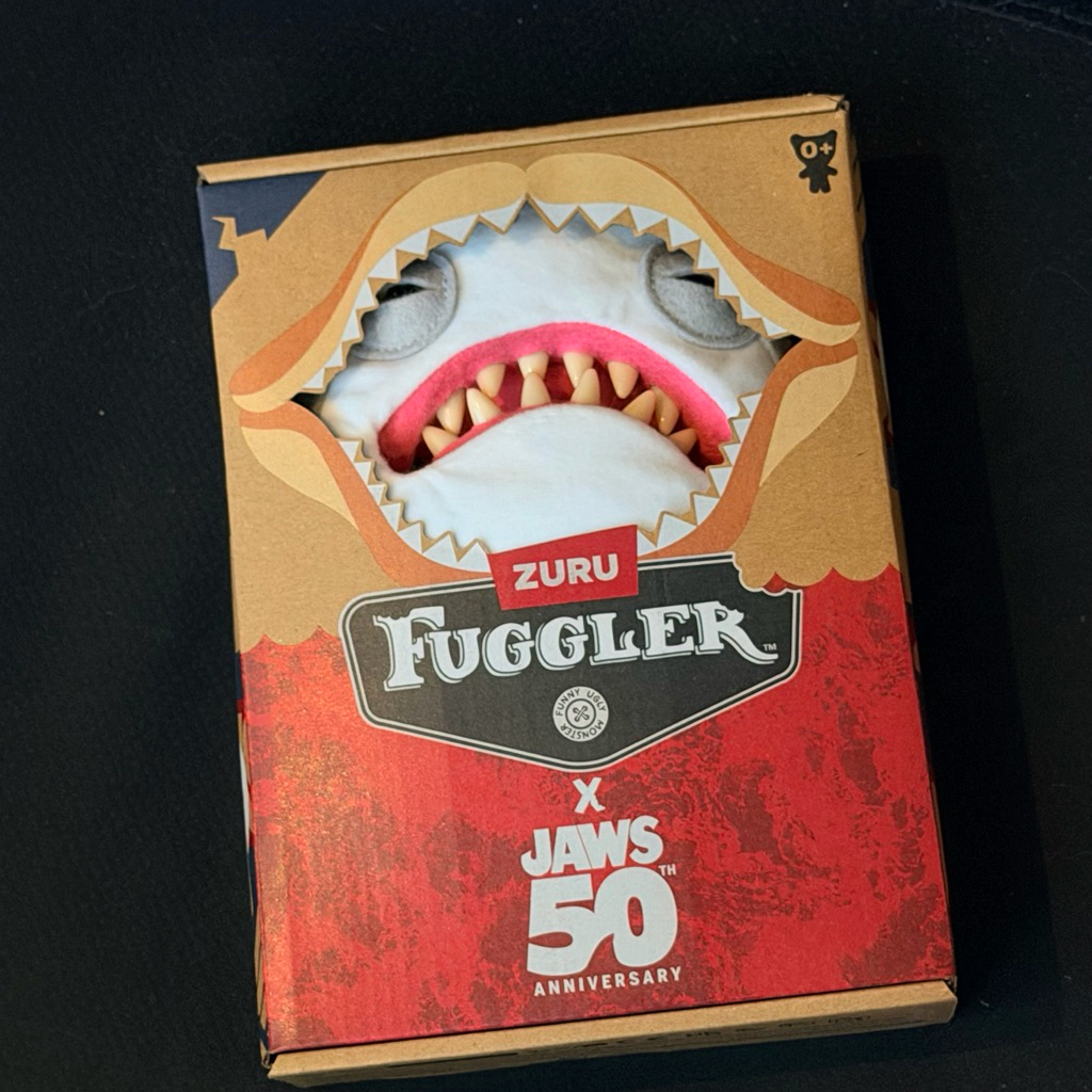 [ready siap kirim, sealed] zuru fugger doll jaws 50th anniversary funny ugly monster plush boneka