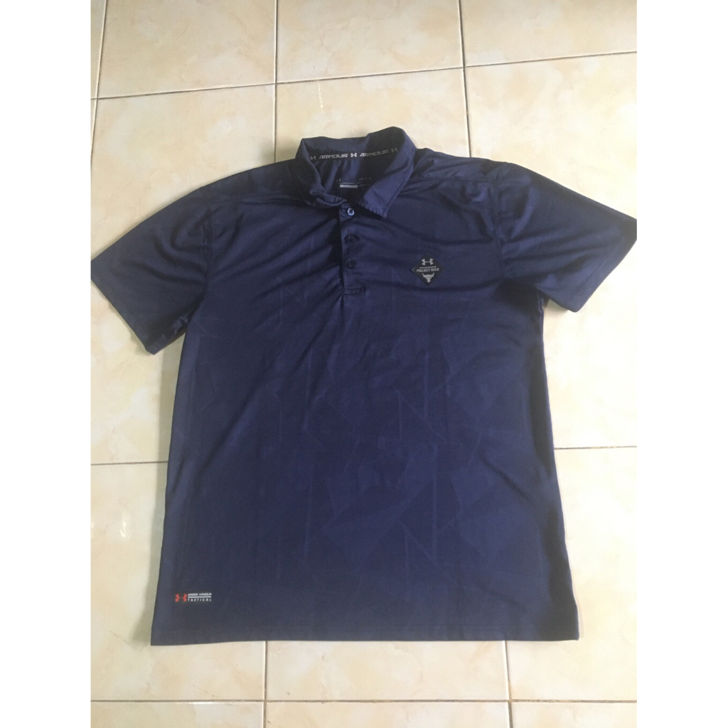 Kaos Jersey Pria Brand Under Armour