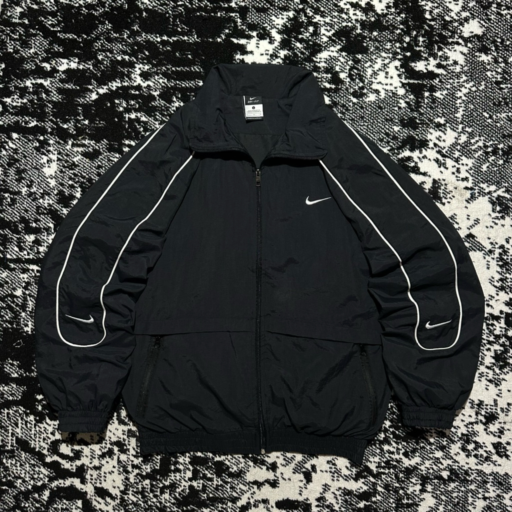 Windbreaker Nike Jacket Vintage Center Swoosh Colourblock