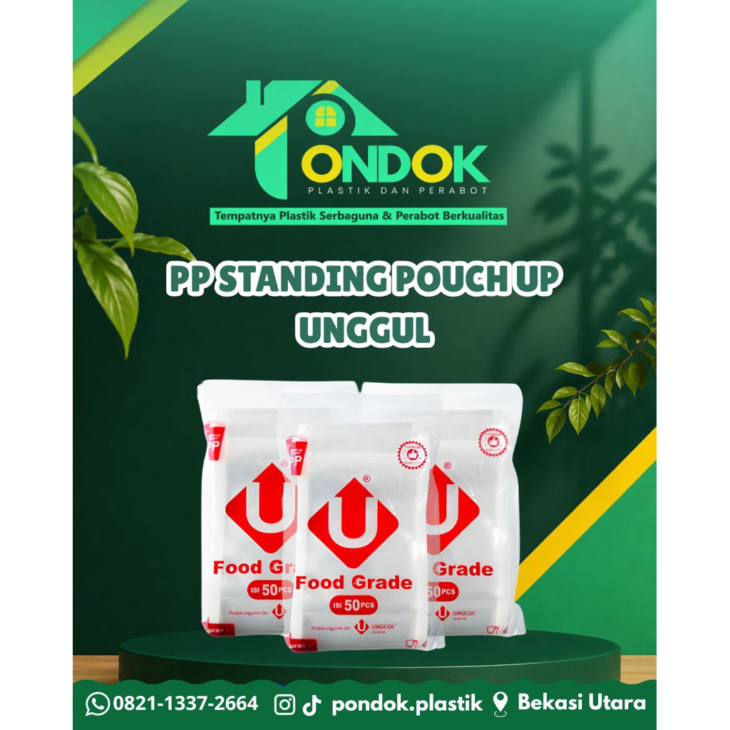 PP STANDING POUCH UP UNGGUL