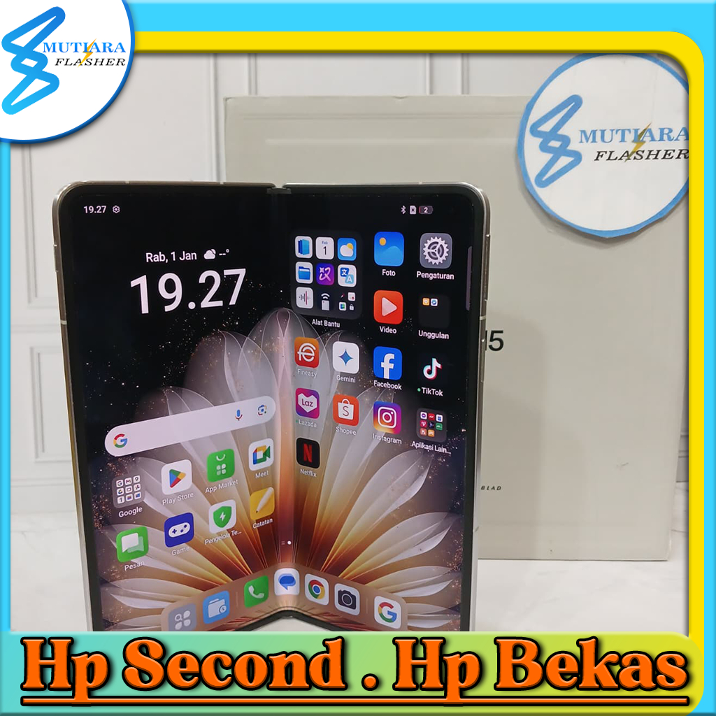Oppo Find N5 Fold Ram 16 Rom 512GB Second Original