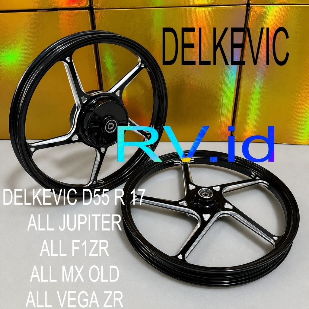 Velg Pelek Racing Delkevic D55 Yamaha FIZR /Jupiter Lama/Vega Lama/Crypton/Alfa /Jupiter Burhan Forc