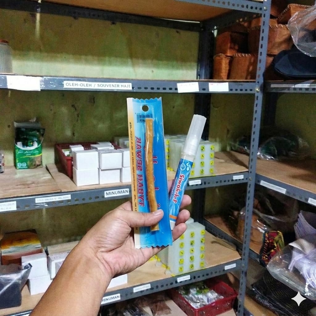 KAYU SIWAK PLUS HOLDER / TEMPATNYA MERK AN NOOR