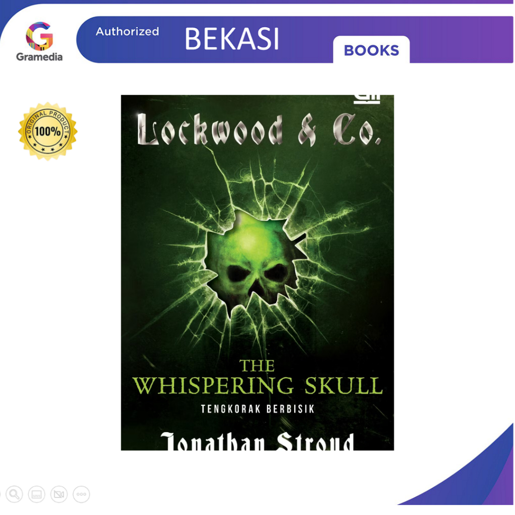 Gramedia Bekasi Lockwood & Co#2: Tengkorak Berbisik  (The Whispering Skull)
