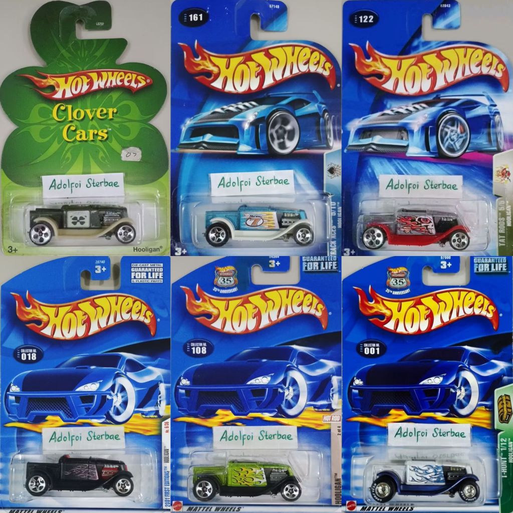 hotwheels hot wheels hooligan edisi clover cars track aces ths th$ super treasure hunt super ban kar