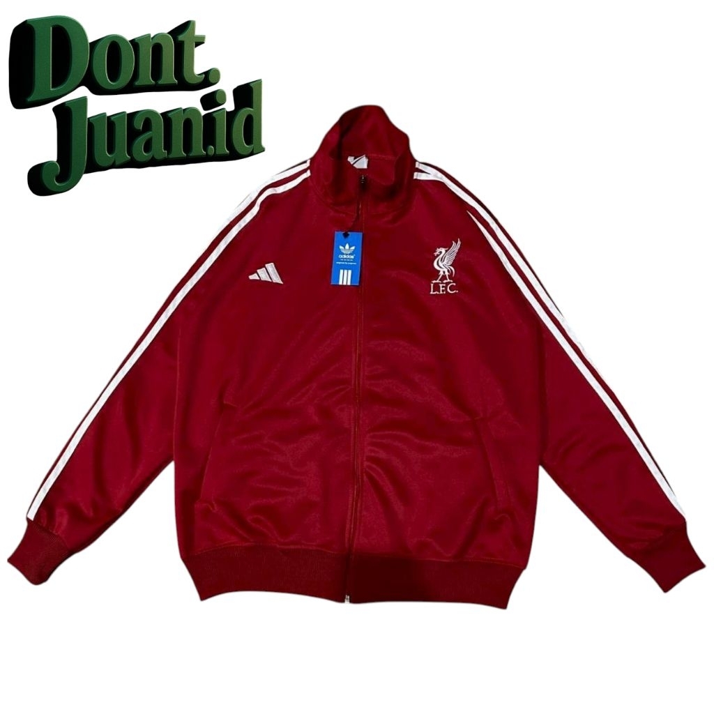 Jaket Tracktop Liverpool Pria dan Wanita Full Teg