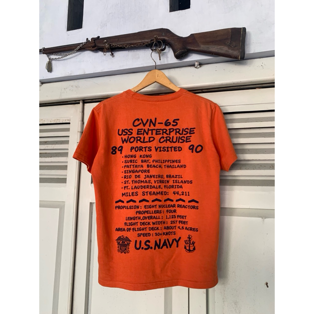 kaos super tebal avirex ( full bordir )