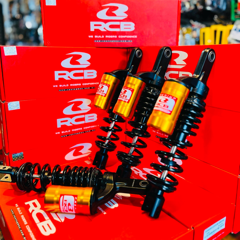 SHOCKBREAKER RCB MB 2 MB-2 SERIES BLACK GOLD 330MM SHOCKBREAKER VARIO BEAT RCB MB2