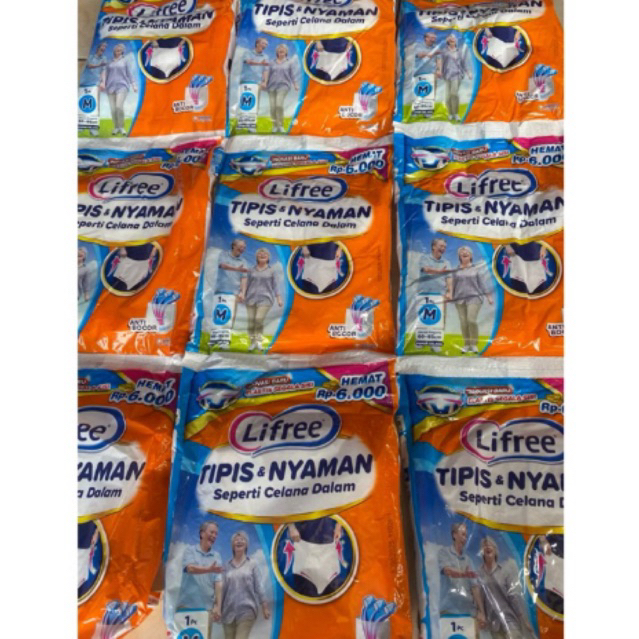 Popok dewasa lifree XL (celana)