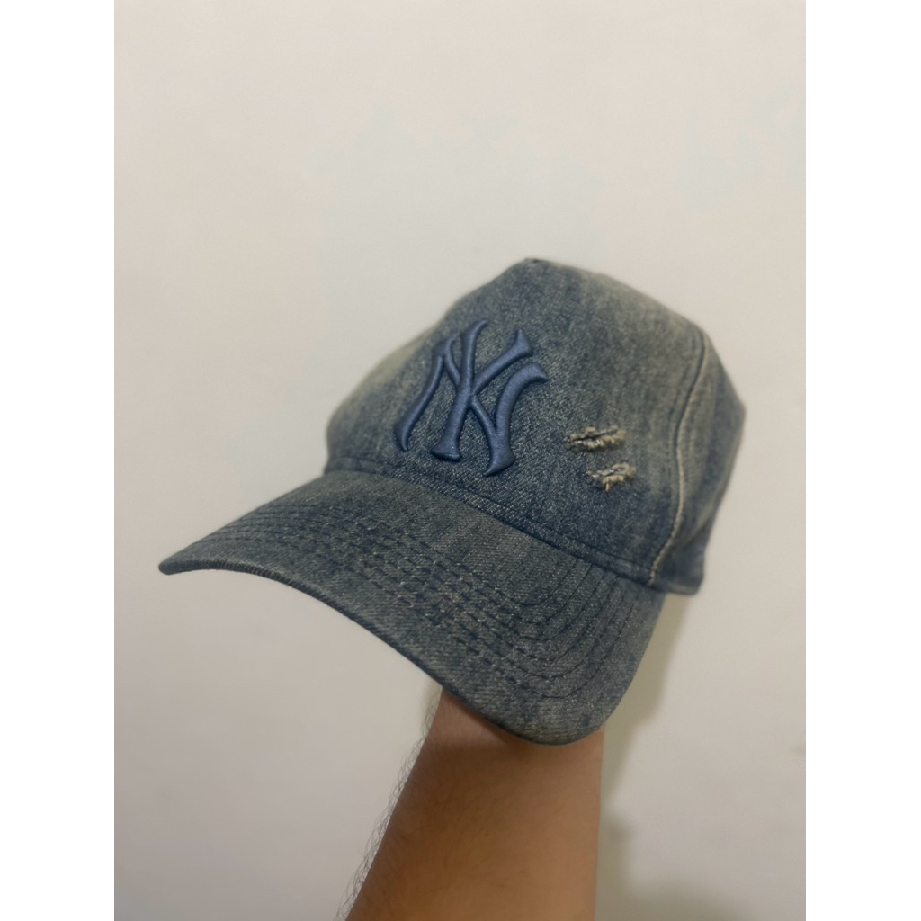 Topi Denim New Era NYC