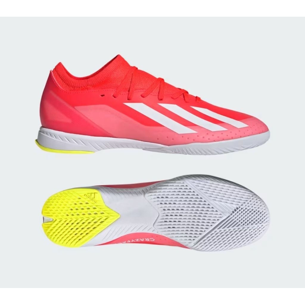 Sepatu Futsal Adidas X Crazyfast.3 IN - Solar Red Original BNIB