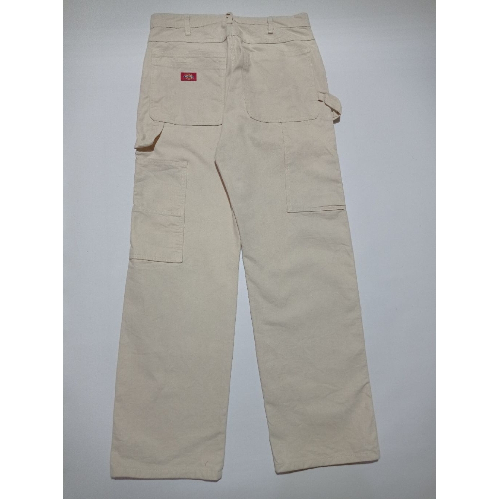Celana Dickies Carpenter Painter Pants Relaxed Fit Warna Cream Size 32×32 Second Brand Dickies