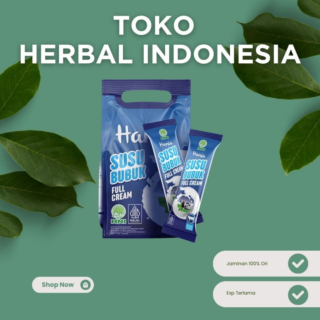 HANIA SUSU BUBUK FULL CREAM 100% Susu Bubuk Full Cream